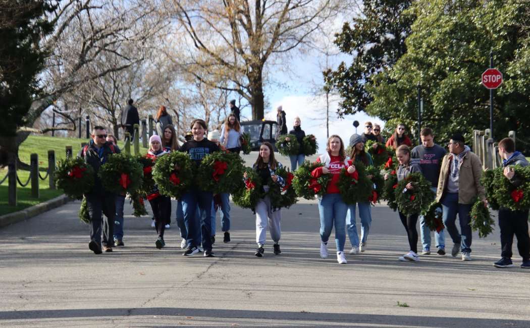 Wreath Across America Volunteer